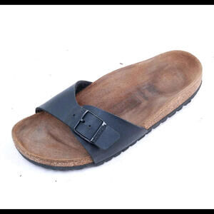 Birkenstock Madrid Sandals Shoes Synthetic Birko Flor Women's 39 Us 8